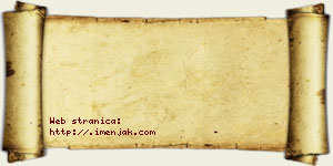 Kristina Laković vizit kartica